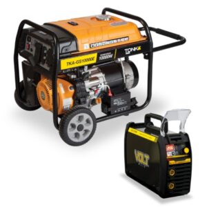 GENERADOR 10,000Wtts, 16HP, 120/240V, 60Hz, MARCHA, BATERIA,LLANTAS Y MANIBELAS