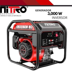 NIT-GY3000 GENERADOR INVERSOR A GASOLINA 3,000 WATTS 7.0 HP
