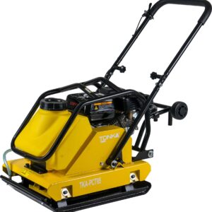 PLACA COMPACTADORA MOTOR LONCIN 5.5 HP, 18KN FUERZA Y TANQUE DE AGUA
