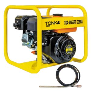 TKA-VG55RT COBRA  VIBRADOR PARA CONCRETO MOTOR RATO 6.5HP CON CHICOTE DE 6MTS MUELTA DYNAPACK