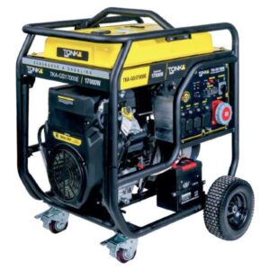 TKA-GS17000E GENERADOR 17000 Wtts, 28HP, 127/220V, MONOFASICO Y TRIFASICO, DOS PISTONES, MARCHA, BATERIA Y LLANTAS