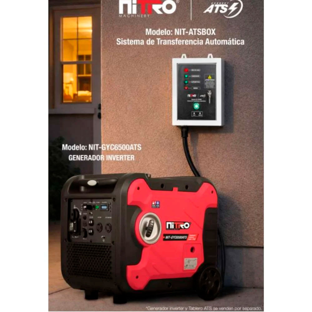 NIT-ATSBOX Tablero de Transferencia Automática Nitro de 110 y 220V - Imagen 4
